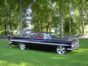 Chevrolet Impala 1959 2D HT Black: Imp 59 003